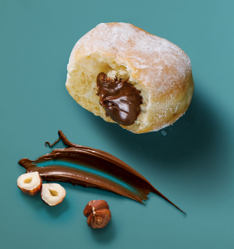 Chocolate Hazelnut Mini Beignet