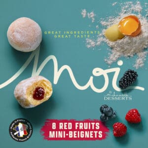 Moi Red Fruits Mini Beignets